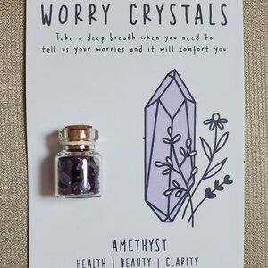 Amethyst Worry Crystals